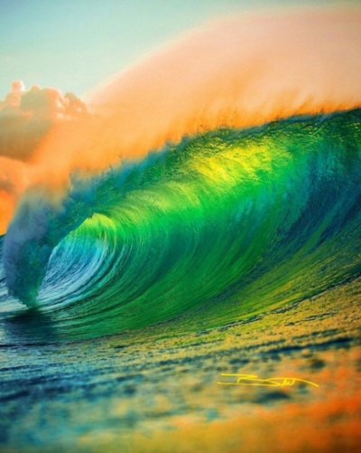 Красивые волны