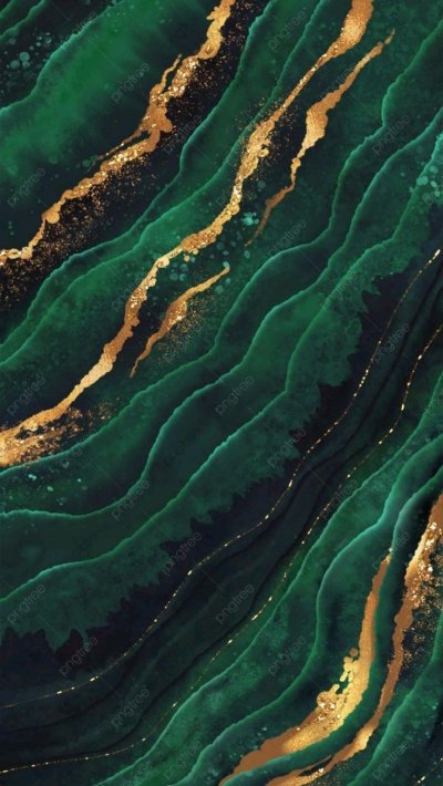 Мрамор зеленый малахит