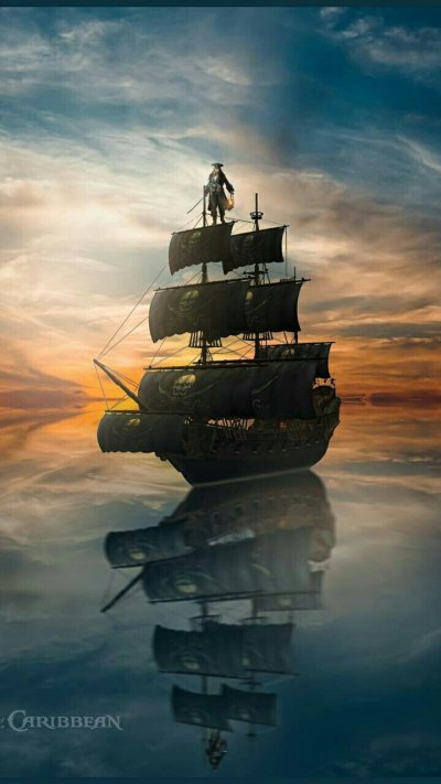 Япония пиратский корабль