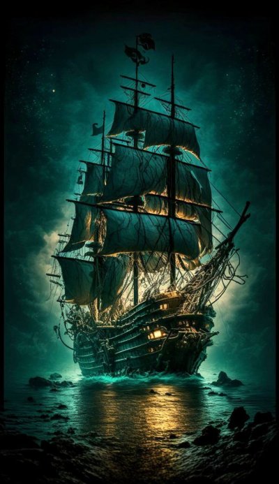 Пиратский корабль