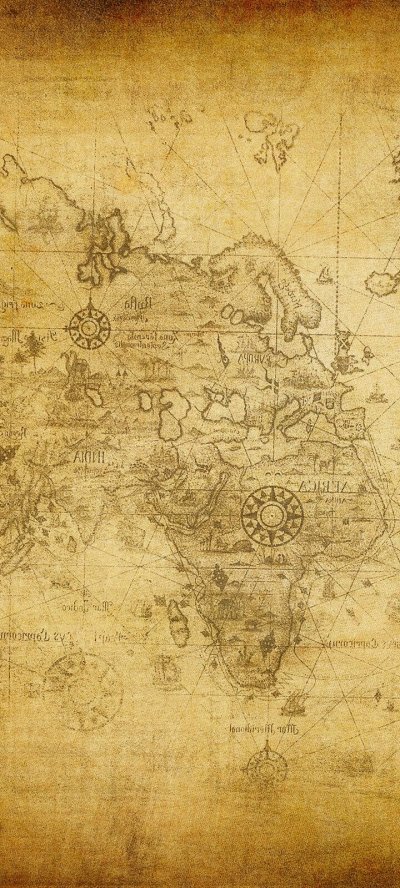 Старинная карта