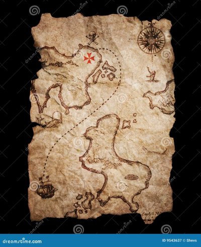 Карта сокровищ картинки