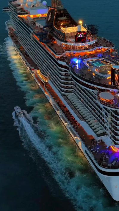 Симфония морей круизный лайнер