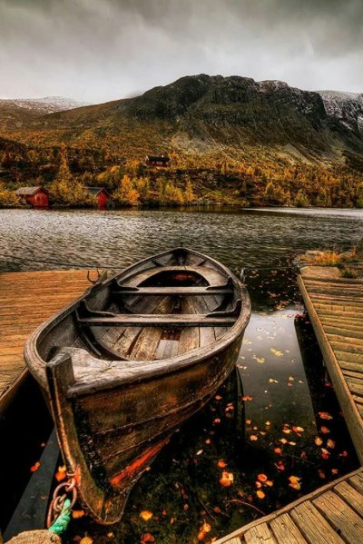 Старая лодка