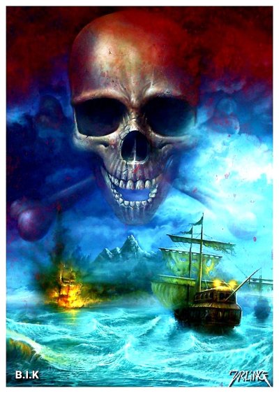 Пиратский корабль