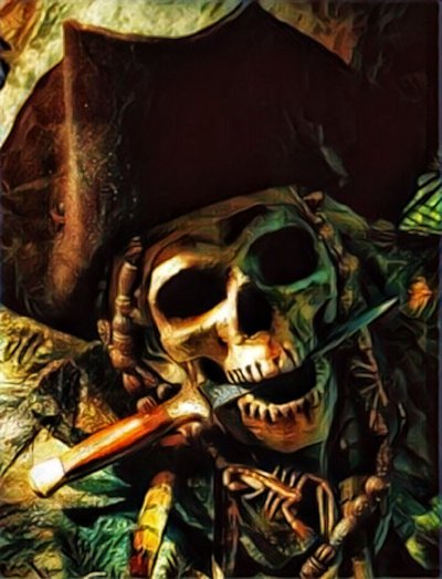 Черепа пиратов пираты Карибского моря