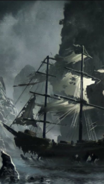 Летучий голландец пираты Карибского моря