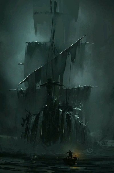 Корабль "Летучий голландец"