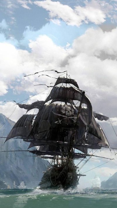 Корабль Генри Моргана черная Жемчужина