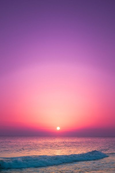 Розовый закат