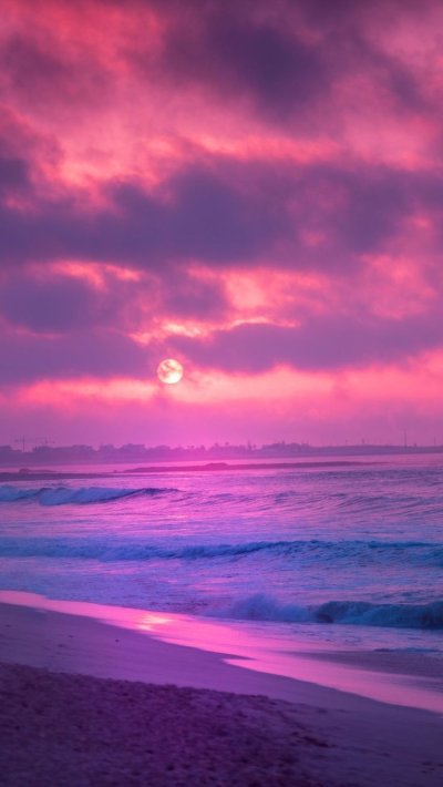 Розовый закат