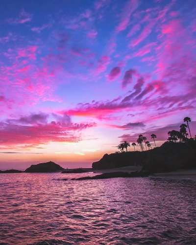 Розовый закат