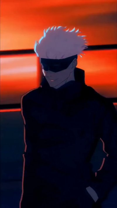 Магическая битва Годжо Сатору гиф