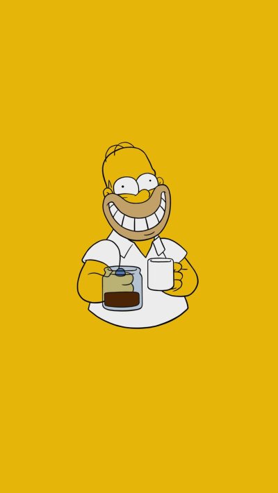 Симпсоны обои на iphone