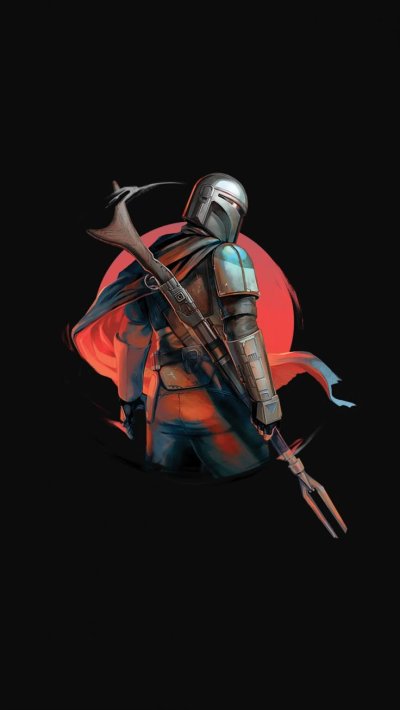 Обои для iphone Star Wars Mandalorian