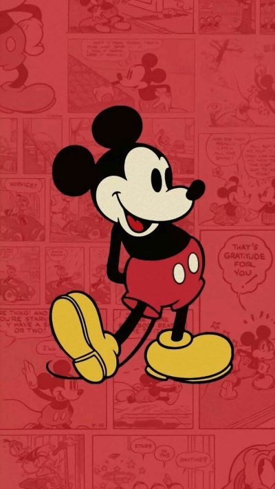 Микки Маус заставка на айфон