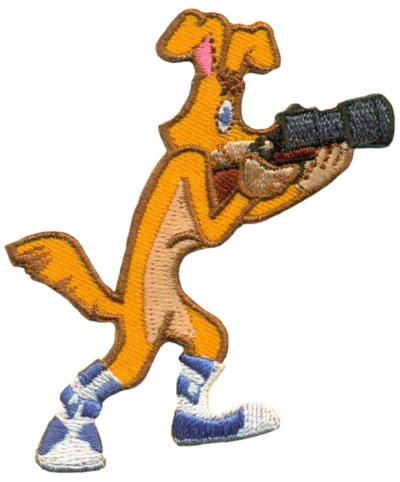 Шарик с фоторужьем из Простоквашино