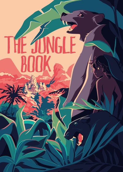 Книга джунглей арт