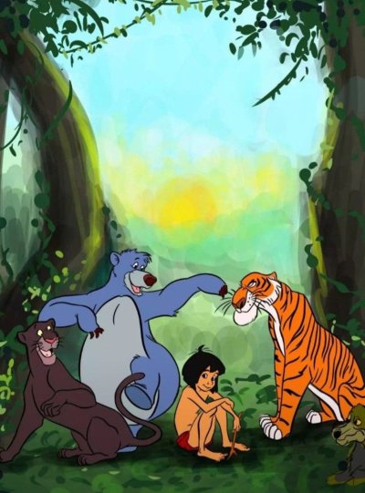 Книга джунглей Дисней