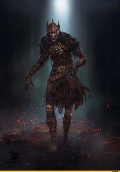 Кощей Бессмертный арт фэнтези