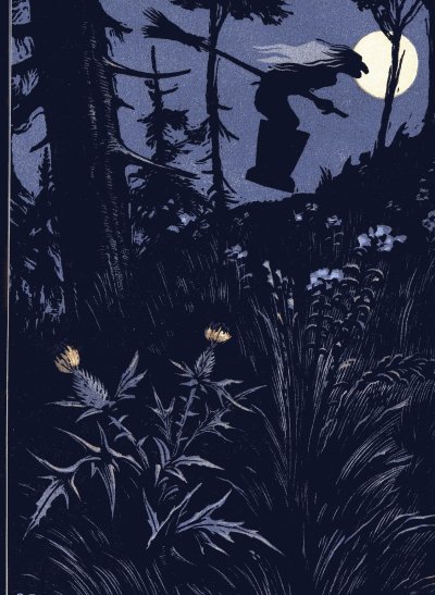 Билибин баба Яга