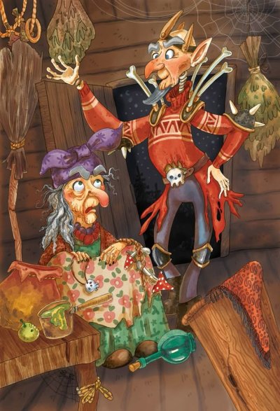 Кощей иллюстрации