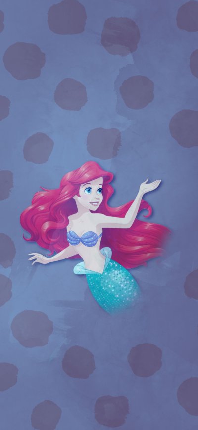 Русалочка Ариэль обои на айфон