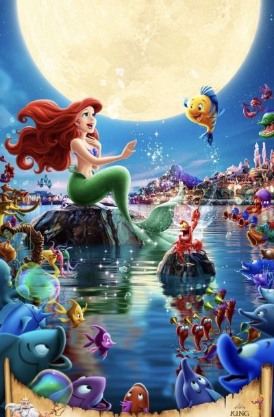 Мультик Дисней Русалочка Ариэль