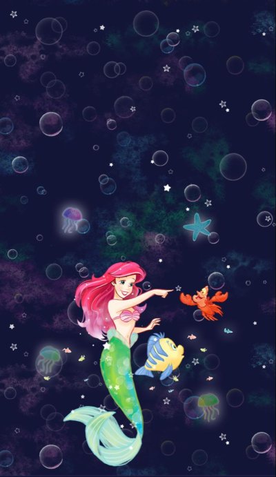 Ариэль Русалочка обои на телефон