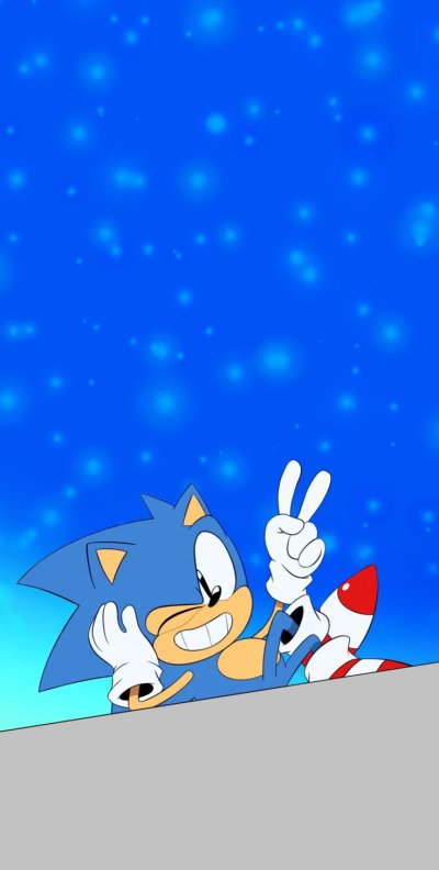 Заставка на телефон Соник