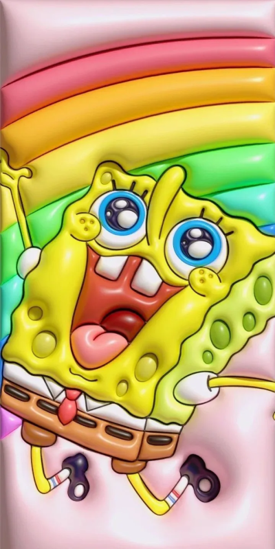 Парные обои на телефон губка Боб