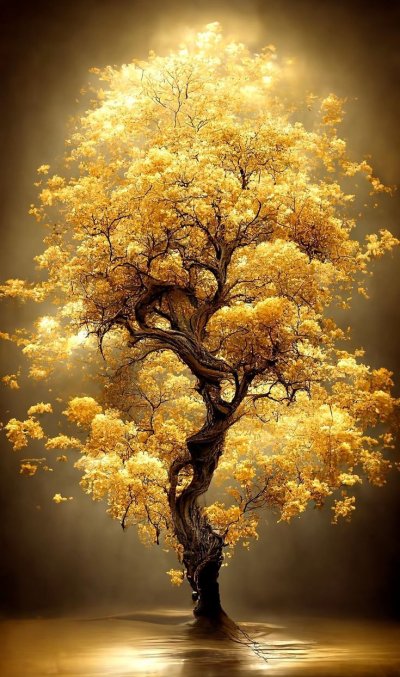 Разноцветное дерево