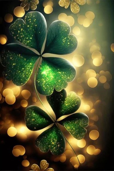 Зеленая абстракция