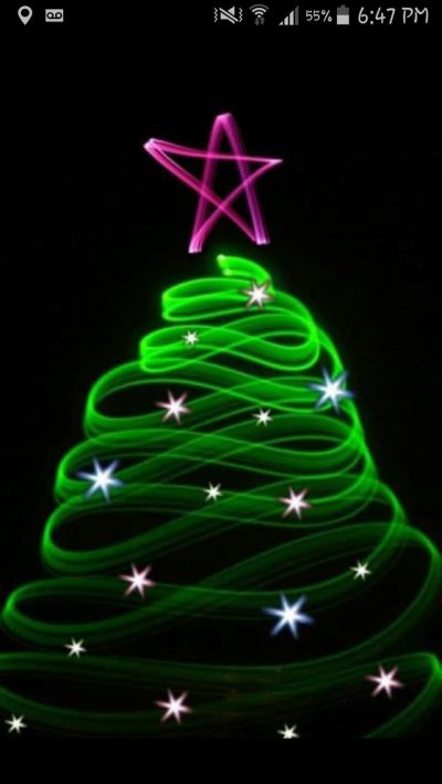 Неоновая елка