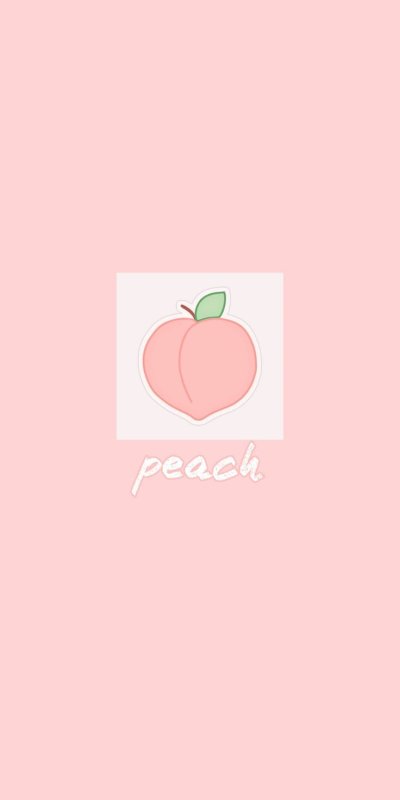 Персик Минимализм