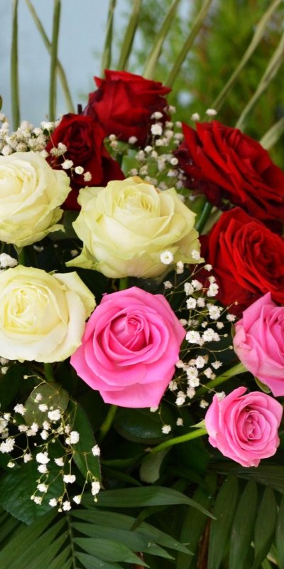 Красивый букет цветов