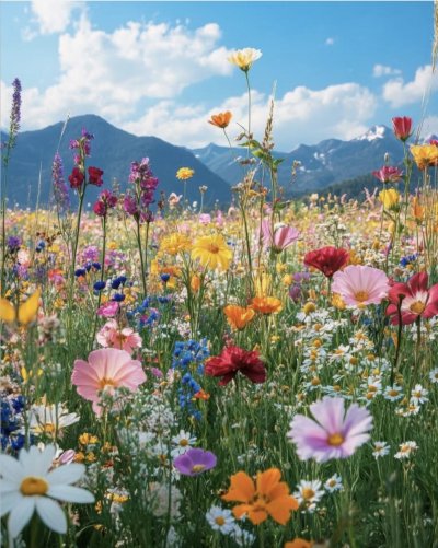 Луговые цветы