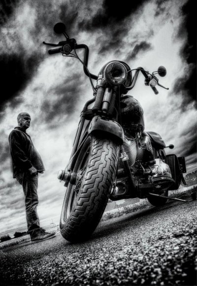 Байкерские