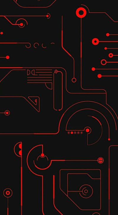 Обои на телефон микросхема