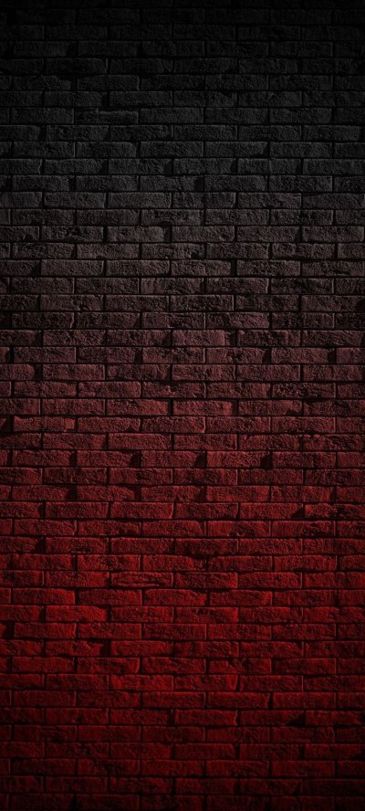 Красная кирпичная стена