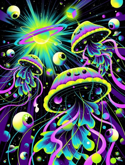 Неоновые картины