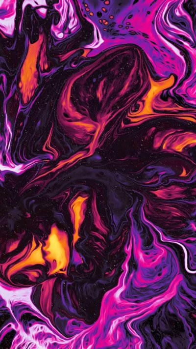 Страшная абстракция цветные