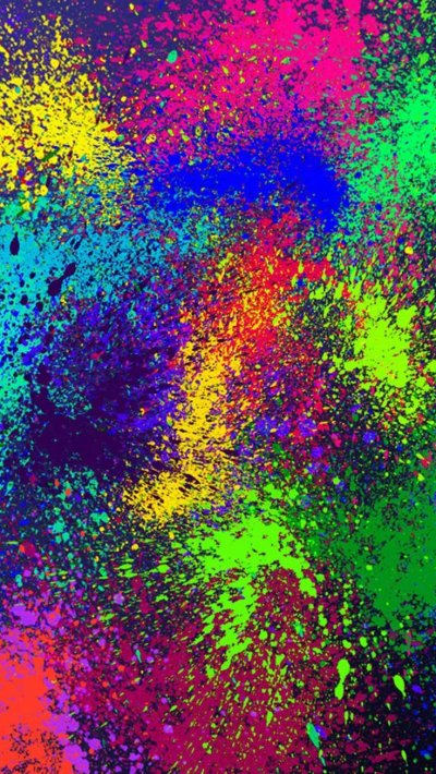 Яркие цветные обои