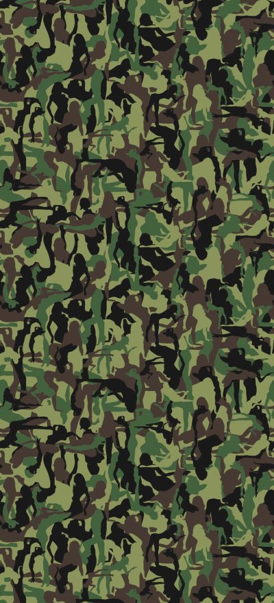 Камуфляж трава