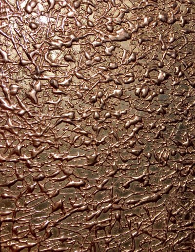 Пластина металл медь антик