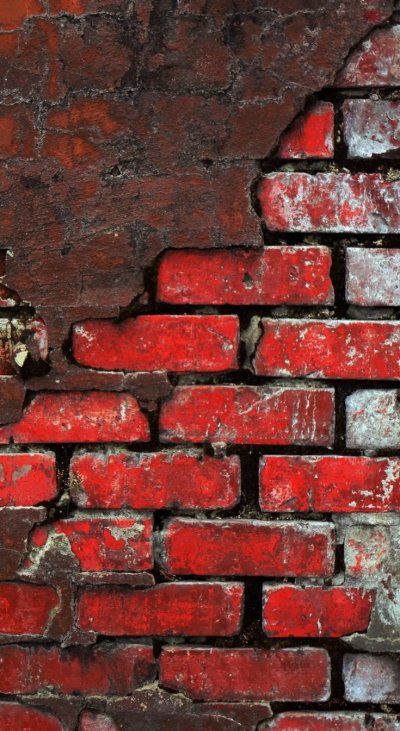 Черно красный кирпич