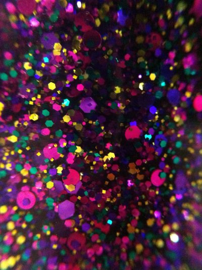 Цветные блестки