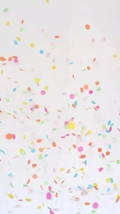 Акварельные конфетти