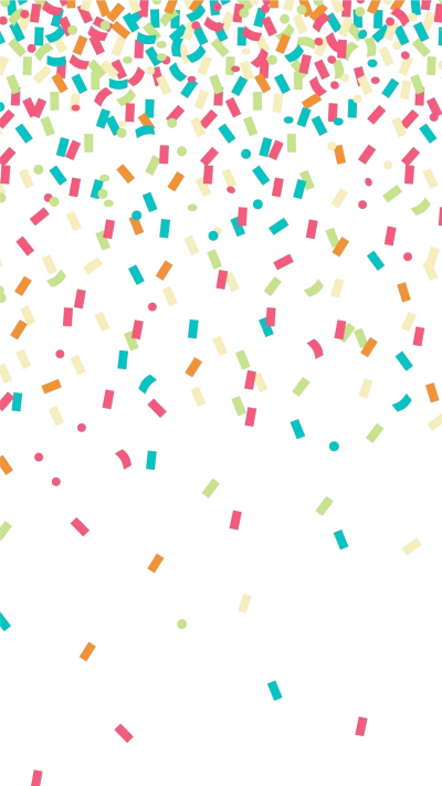 Фон конфетти