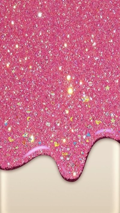 Розовые блёстки